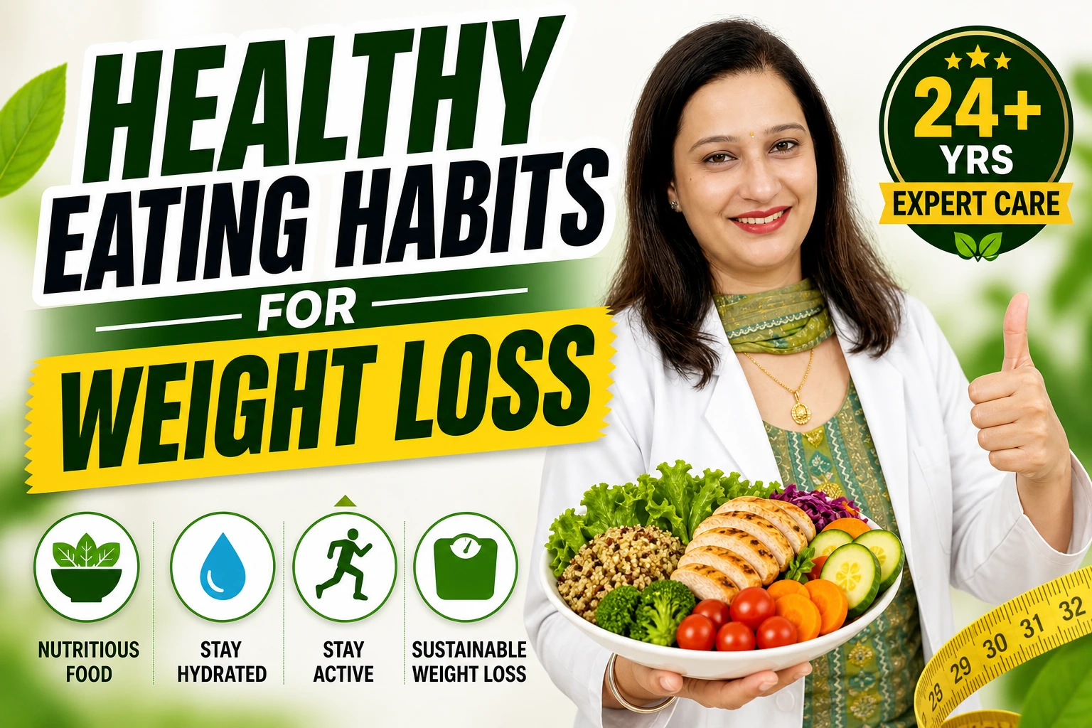 10 simple food habits that help in weight loss